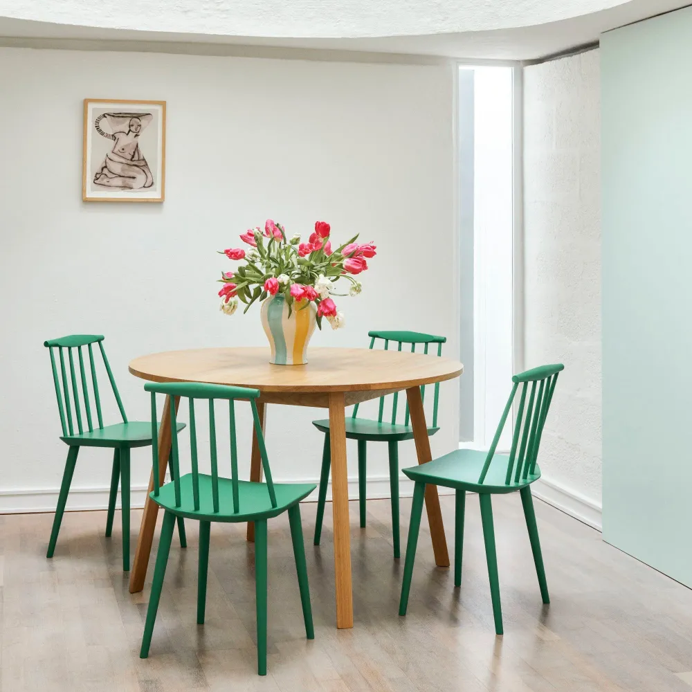 Jídelní židle J77, Jade Green