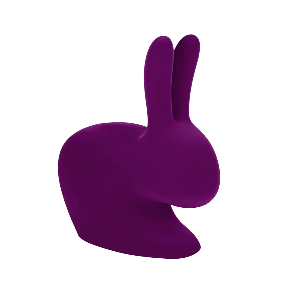 Křeslo BABY RABBIT VELVET fialové