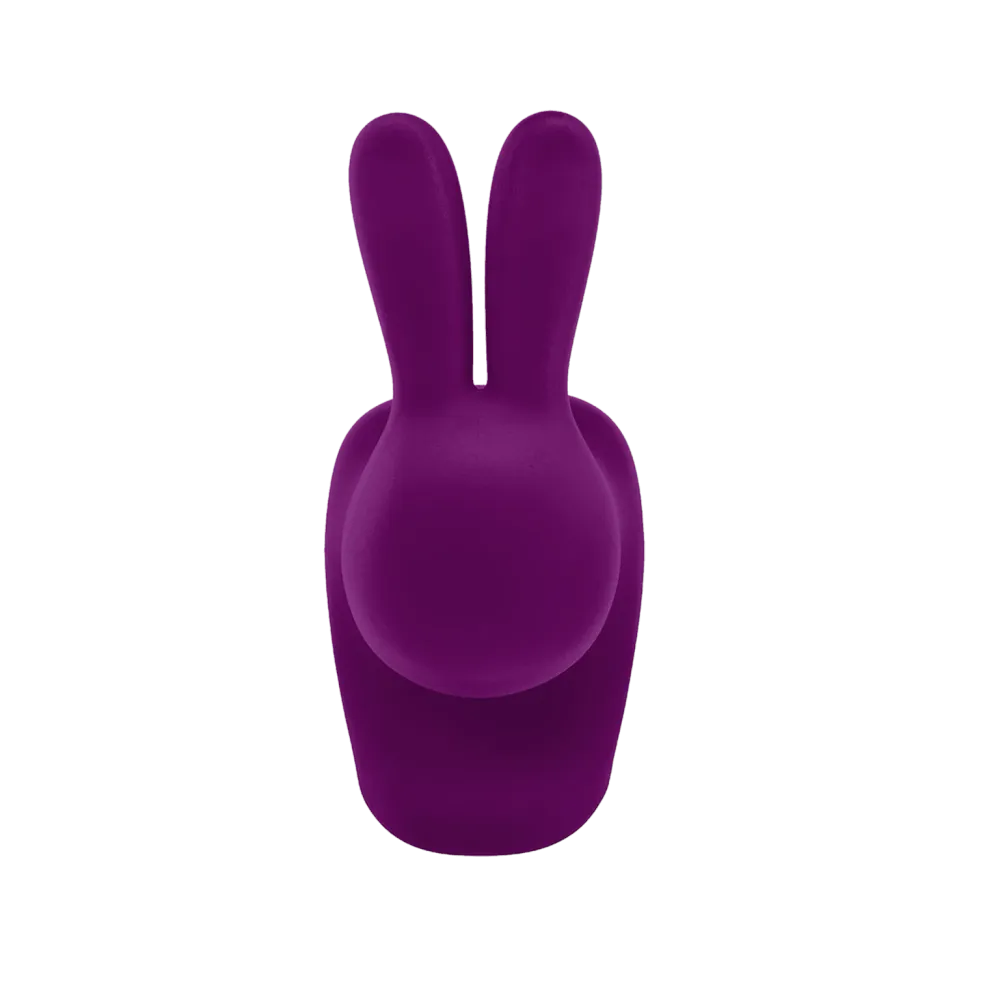 Křeslo BABY RABBIT VELVET fialové