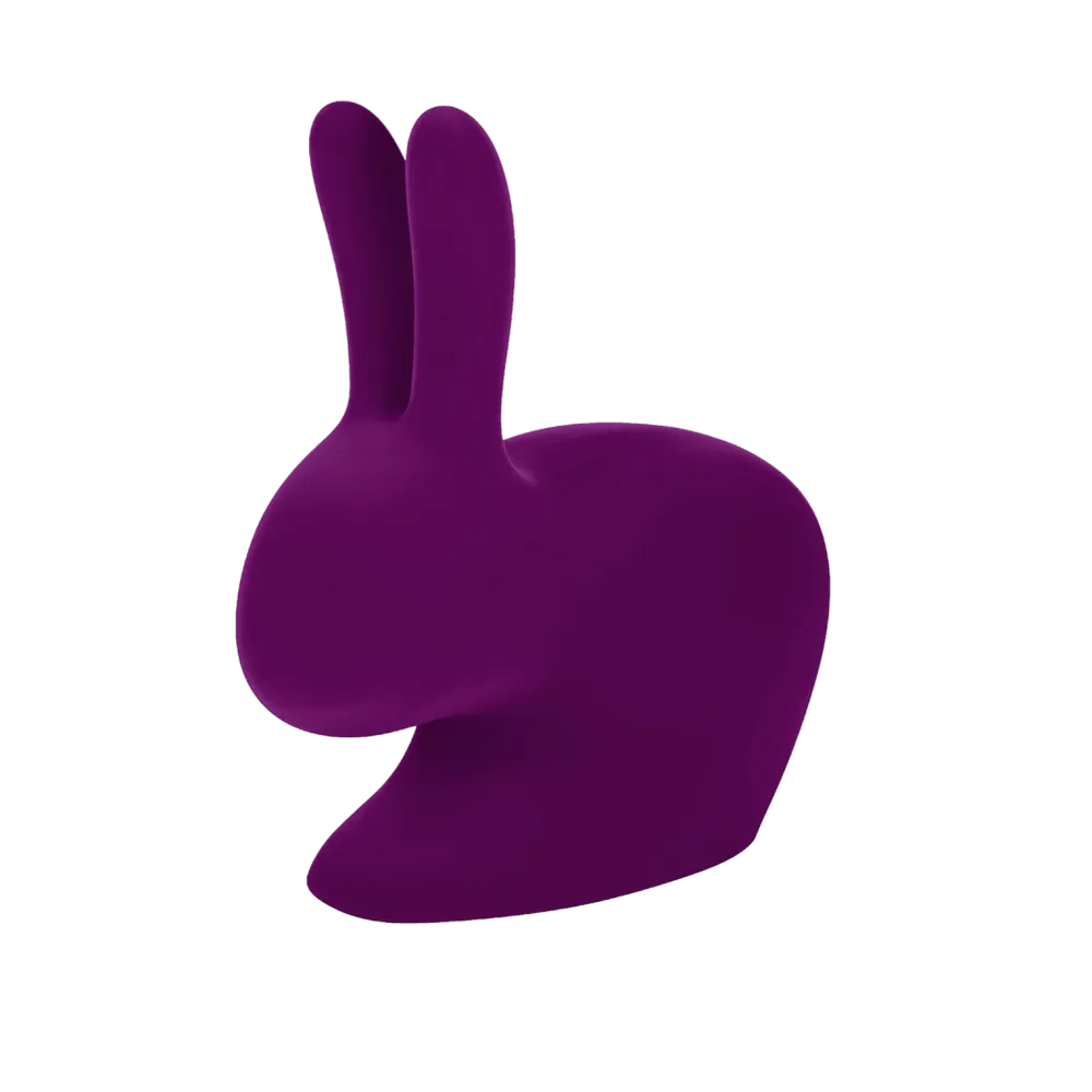 Křeslo BABY RABBIT VELVET fialové