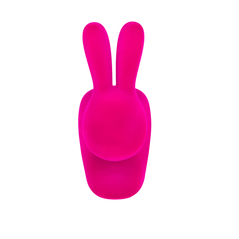 Křeslo BABY RABBIT VELVET fuchsie