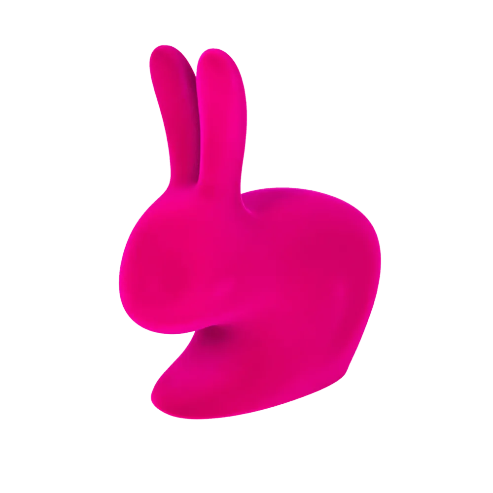 Křeslo BABY RABBIT VELVET fuchsie