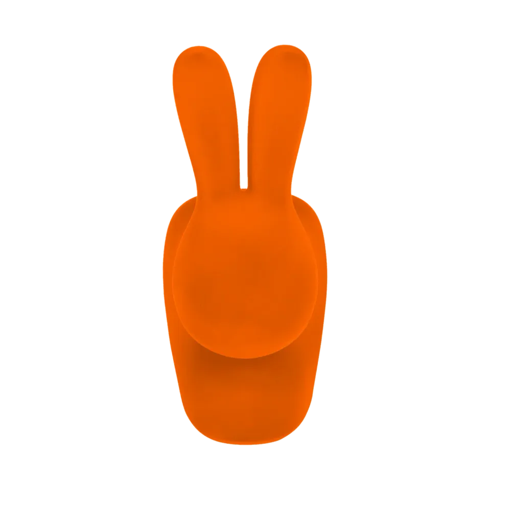 Křeslo BABY RABBIT VELVET oranžové