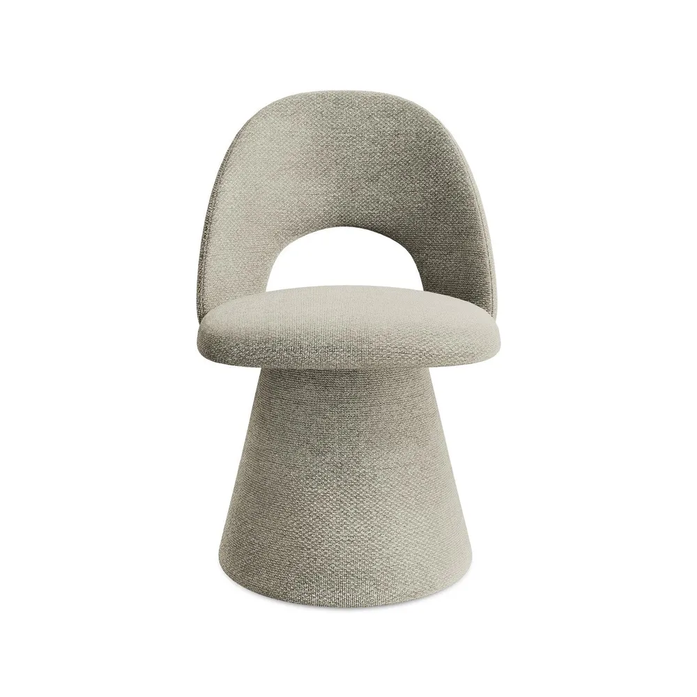 Křeslo KALO taupe boucle