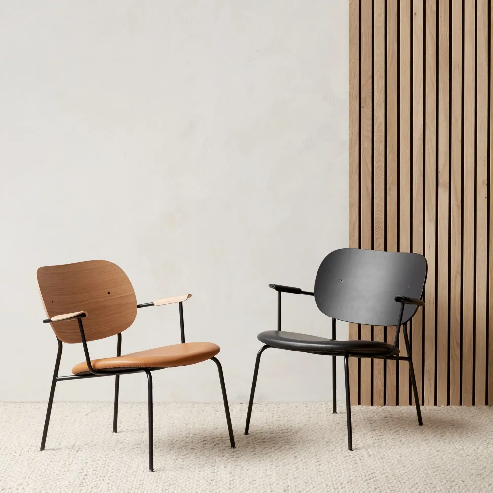 Křeslo Co Lounge, Black / Black Oak / Dakar 842