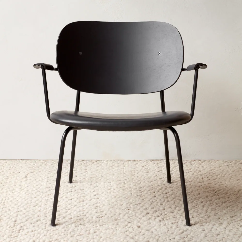 Křeslo Co Lounge, Black / Black Oak / Dakar 842