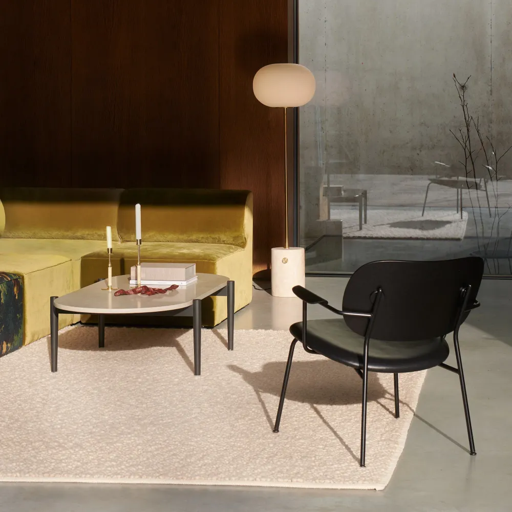 Křeslo Co Lounge, Black / Black Oak / Dakar 842