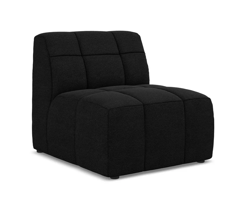 Křeslo / modul ALOHA černý boucle