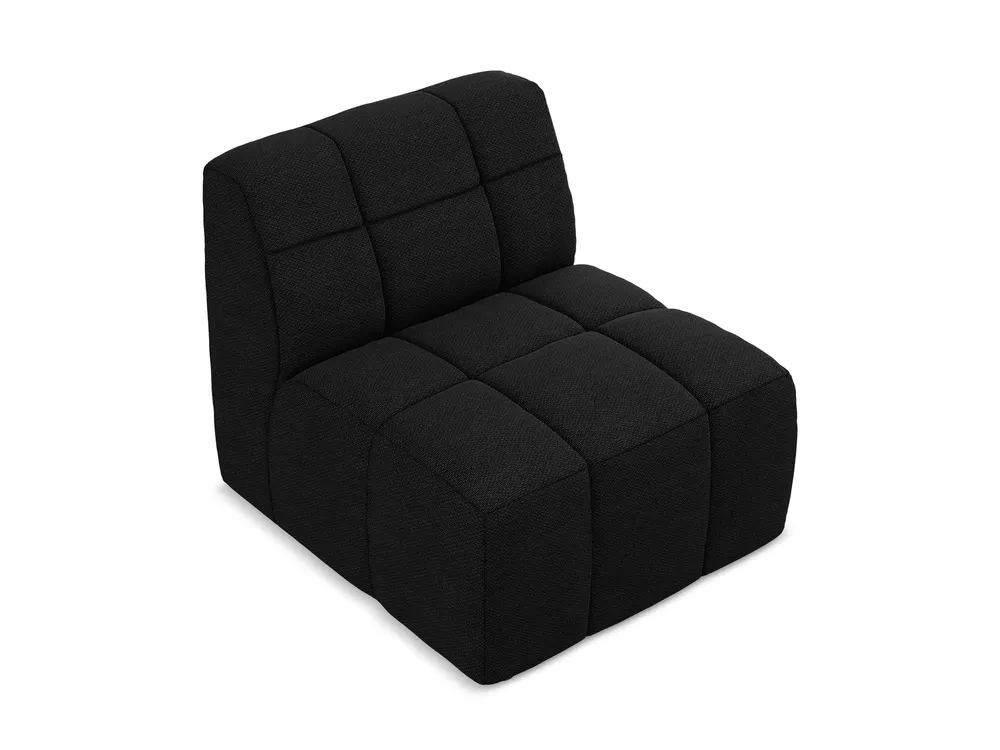 Křeslo / modul ALOHA černý boucle