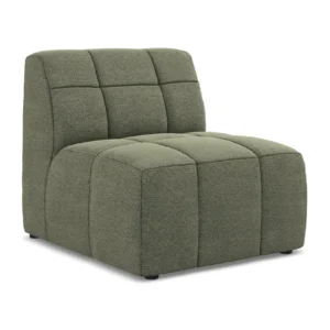 Křeslo / modul ALOHA olivový boucle