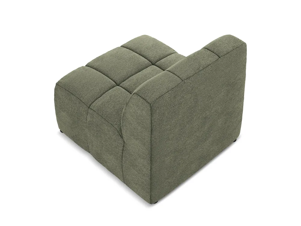 Křeslo / modul ALOHA olivový boucle