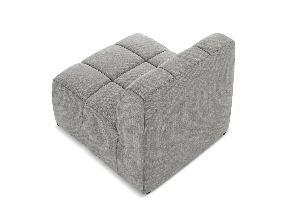 Křeslo / modul ALOHA světle šedý boucle