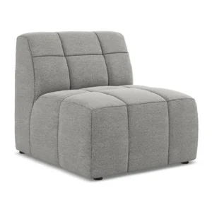 Křeslo / modul ALOHA světle šedý boucle