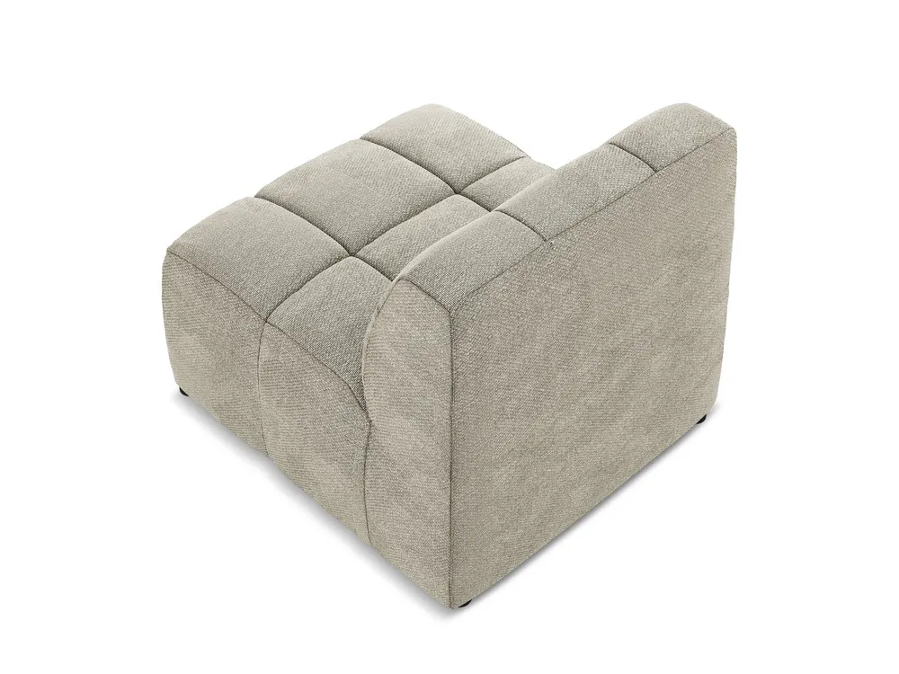 Křeslo / modul ALOHA taupe boucle