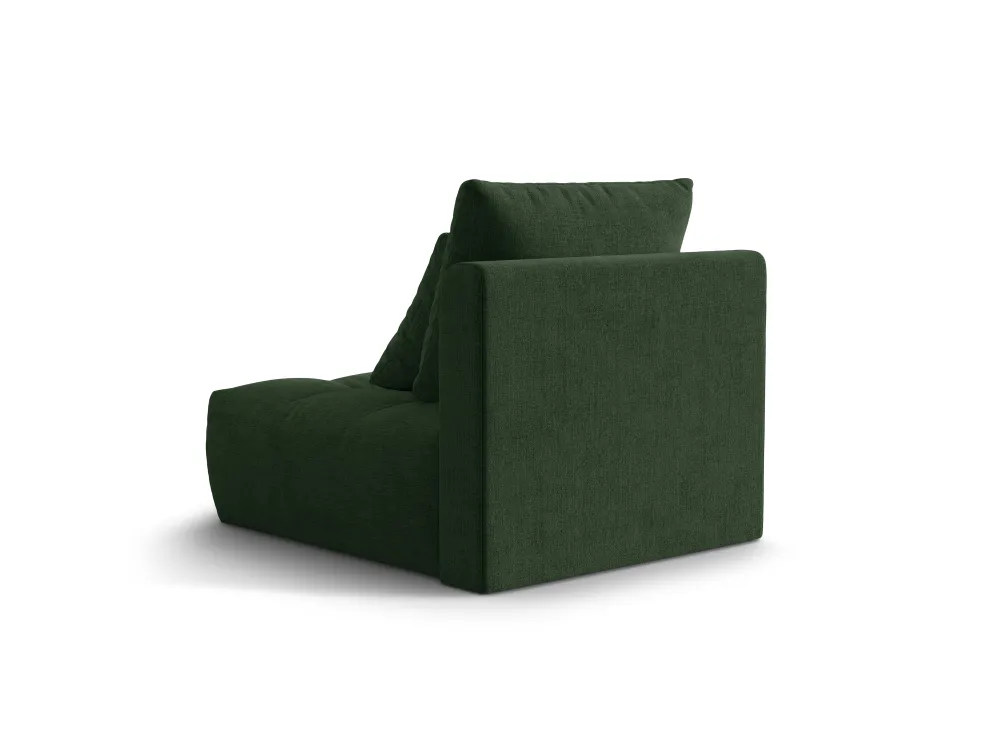Křeslo / modul BLOOM zelený šenil