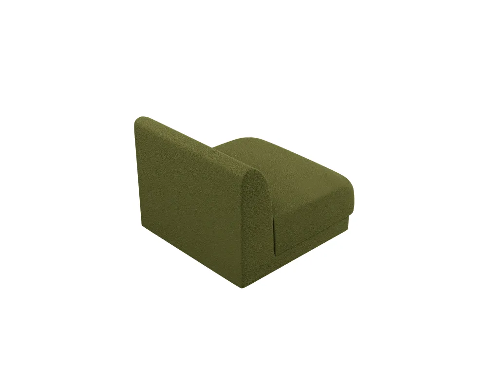Křeslo / modul MILEY zelený boucle