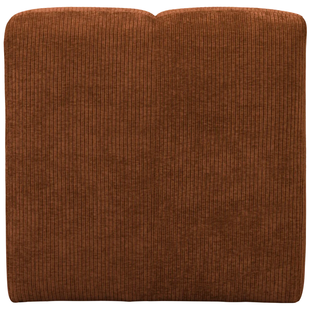 Křeslo / modul MOJO BENCH rezavě hnědý samet
