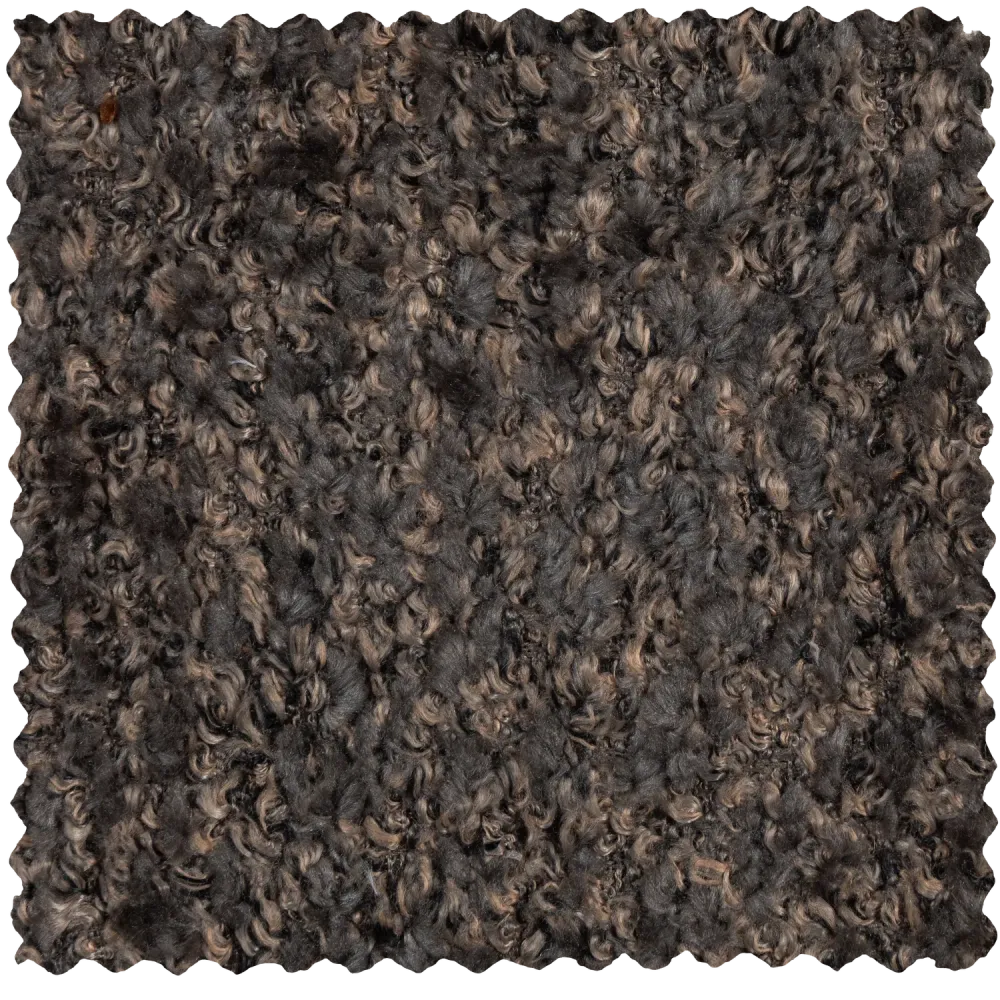 Křeslo / modul MOJO hnědá ovčí vlna