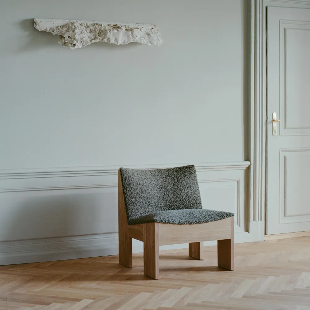 Křeslo Tenon, Fumed Oak / Spacedust