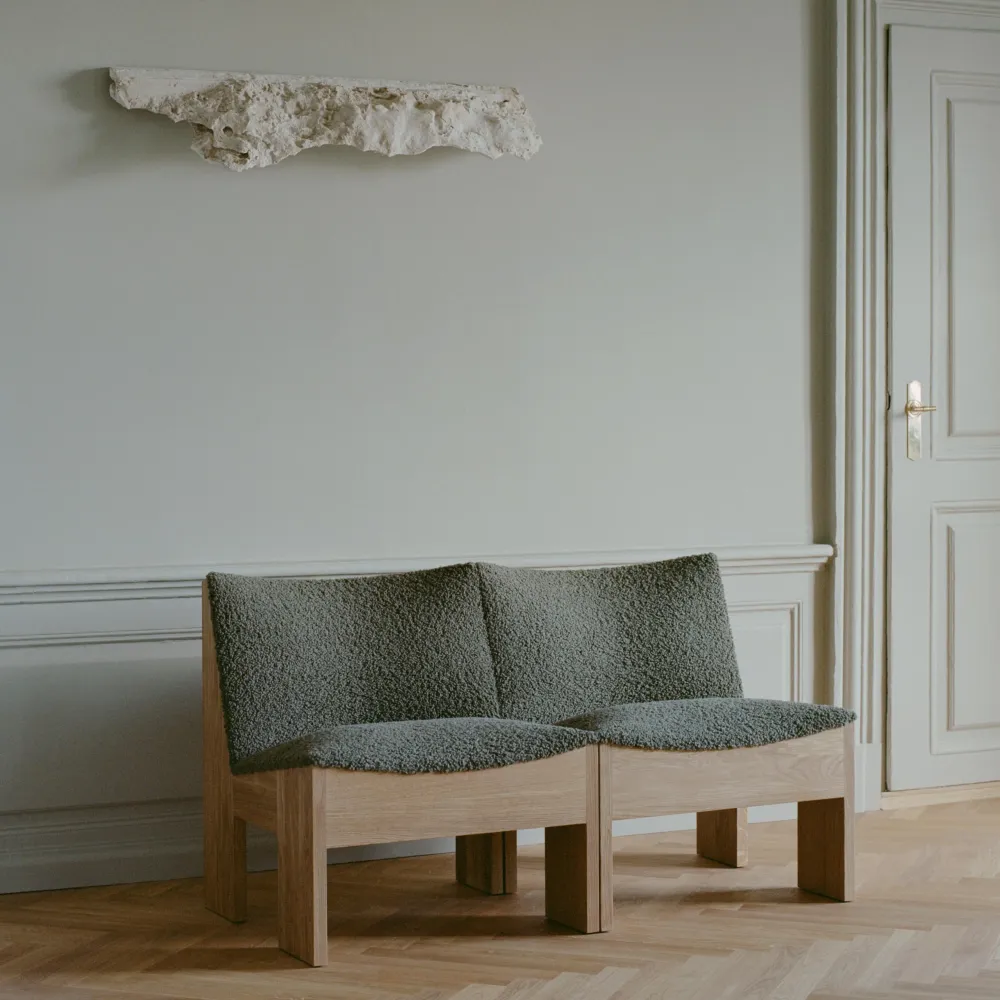 Křeslo Tenon, Fumed Oak / Spacedust