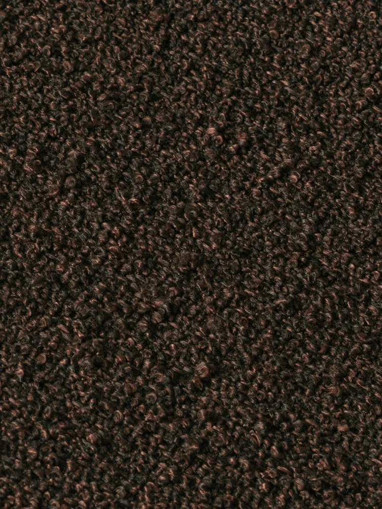 Modul / křeslo ROULI hnědý boucle