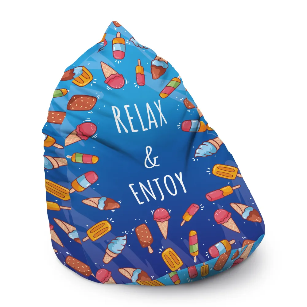 Sako pouffe - XXL taška 300L - RELAX & ENJOY