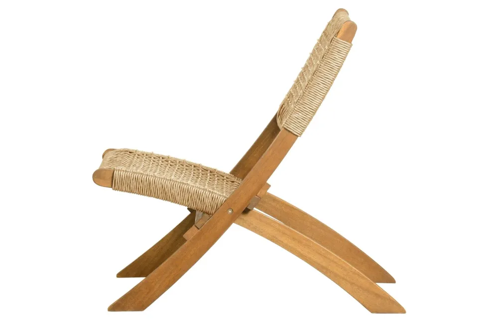 Skládací venkovní židle LOIS eukalyptus