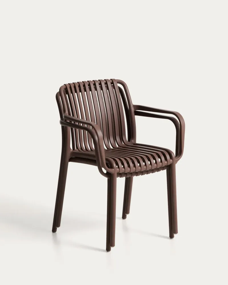 Zahradní křeslo ISABELLINI hnědé