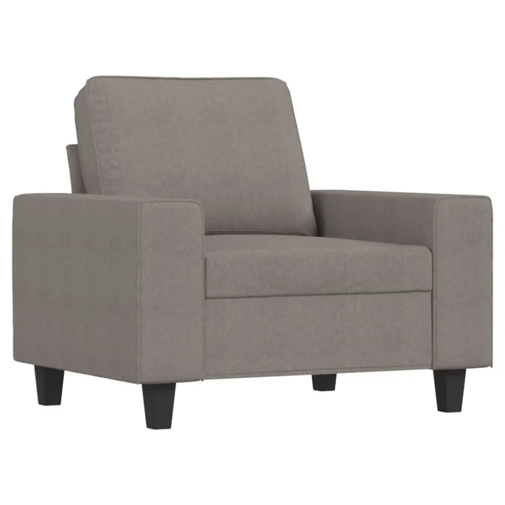 Křeslo s podnožkou 60 cm textil