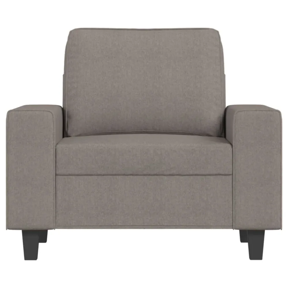 Křeslo s podnožkou 60 cm textil