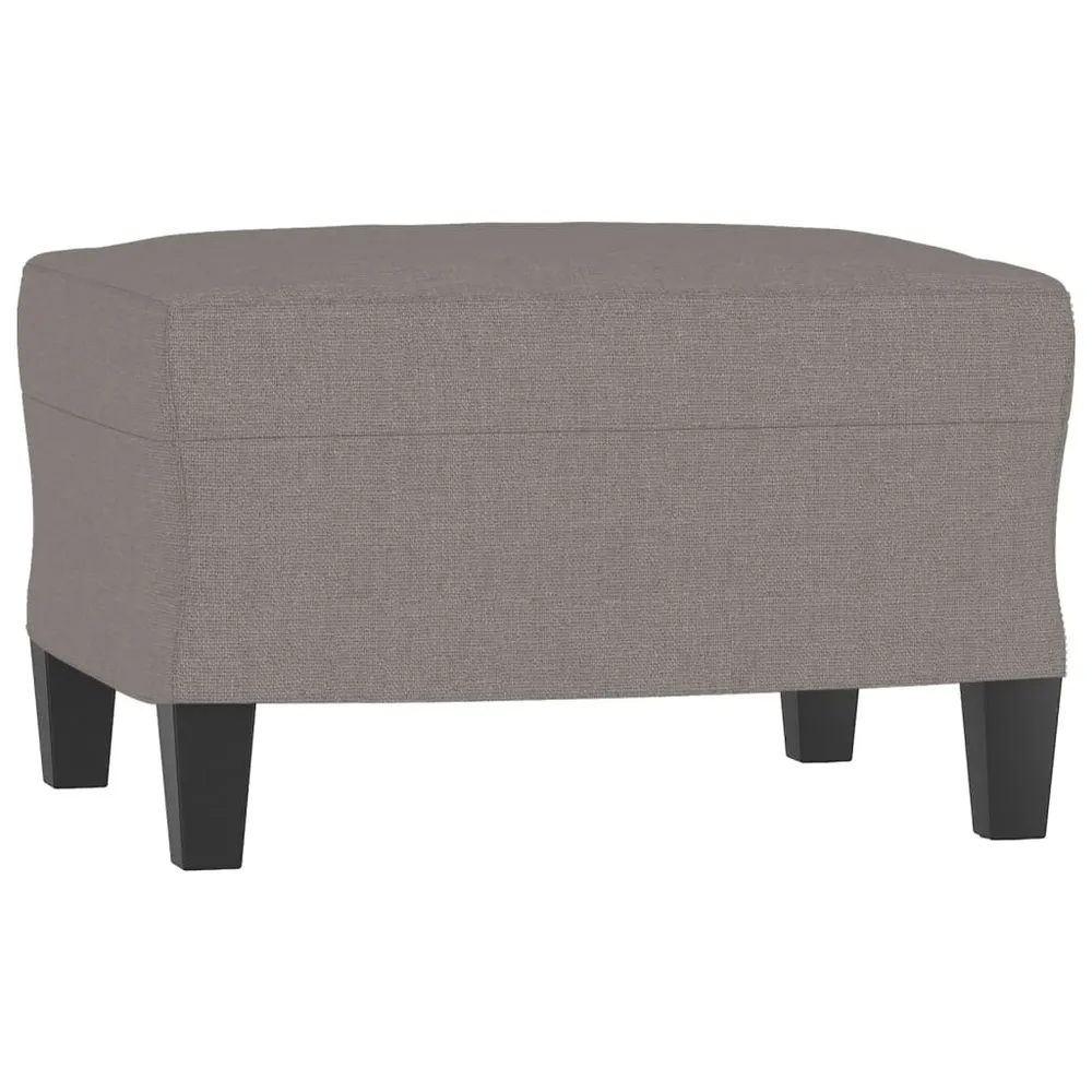 Křeslo s podnožkou 60 cm textil