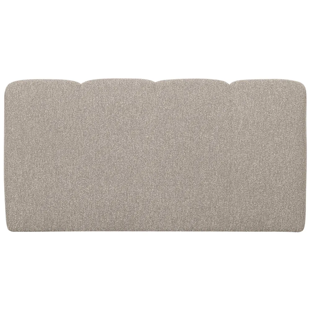 Modulární pohovka MOJO BENCH - 3-místný prvek béžový melange bouclé