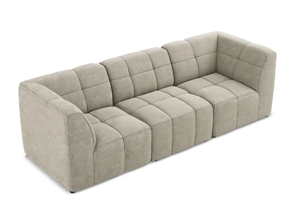 Modulární pohovka pro 3 osoby ALOHA taupe boucle
