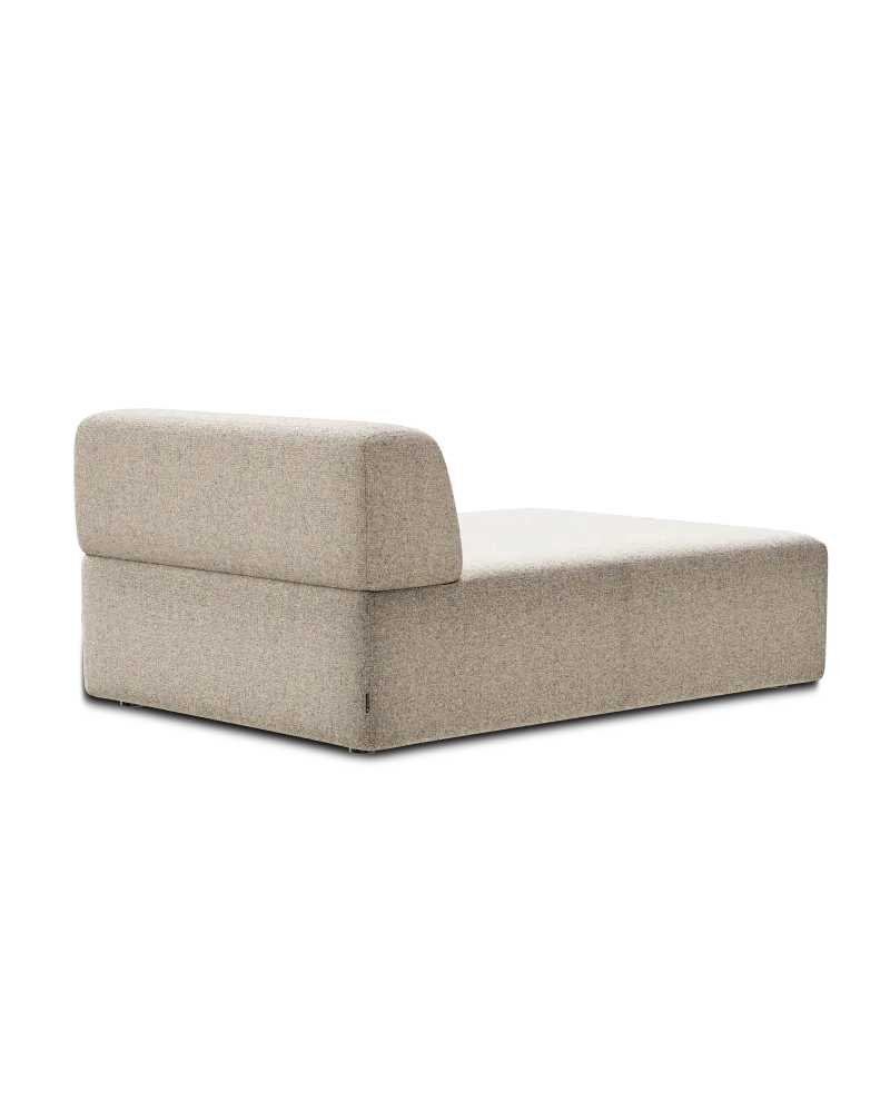 Modulární pohovka UMI - pravostranný chaise longue béžový