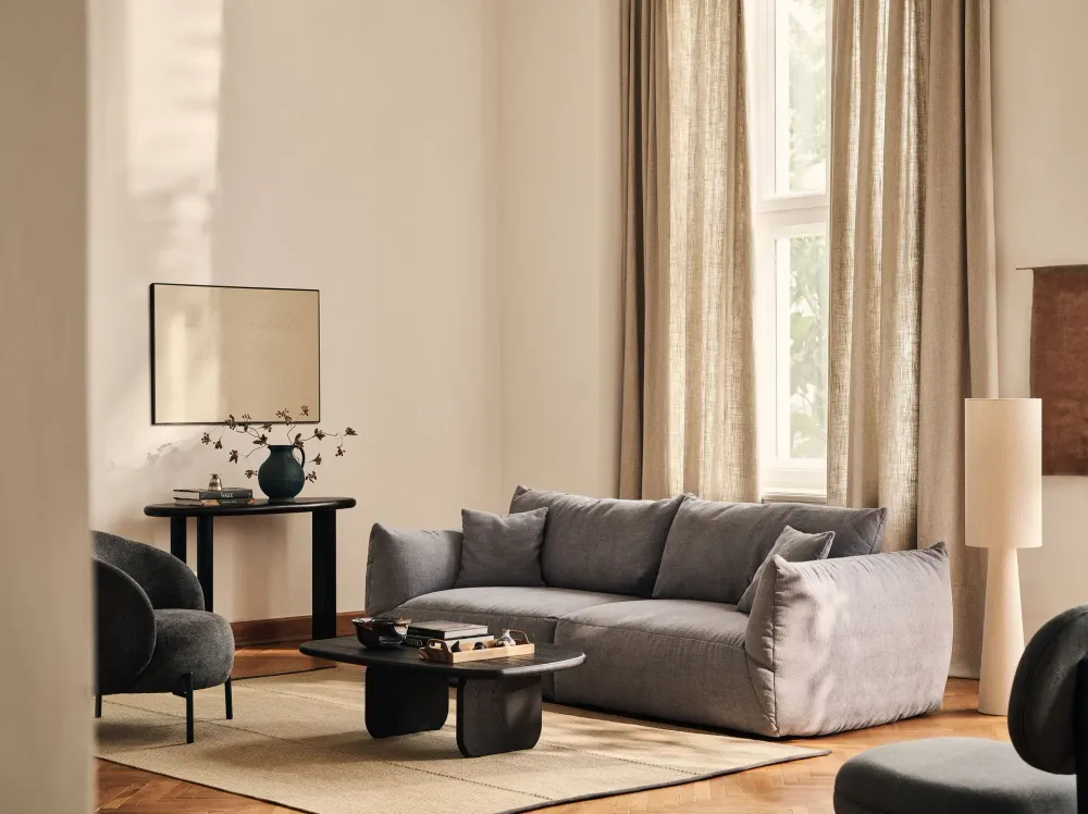 Narožník levostranný CHRIS pískový šenil