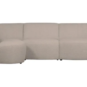 Narožník levostranný COCO pískový boucle