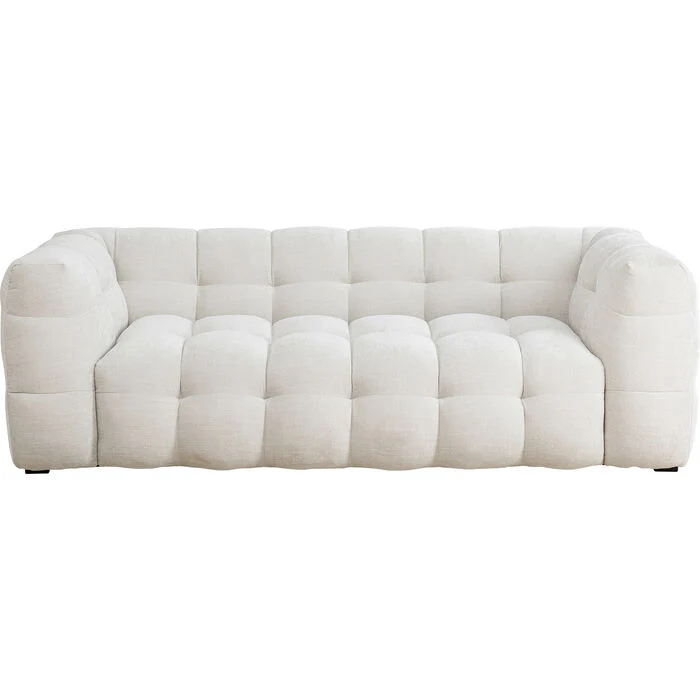 Pohovka 3-osobová SALAMANCA krémový šenil