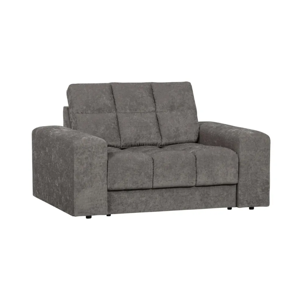 Pohovka loveseat DRUHÉ RANDE myší šedá