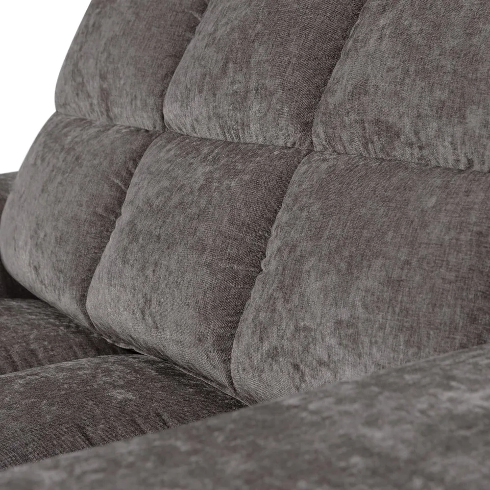 Pohovka loveseat DRUHÉ RANDE myší šedá