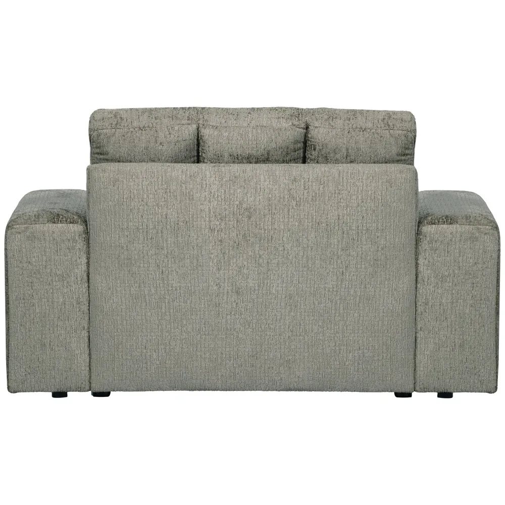 Pohovka loveseat DRUHÉ RANDE - FROST sametová
