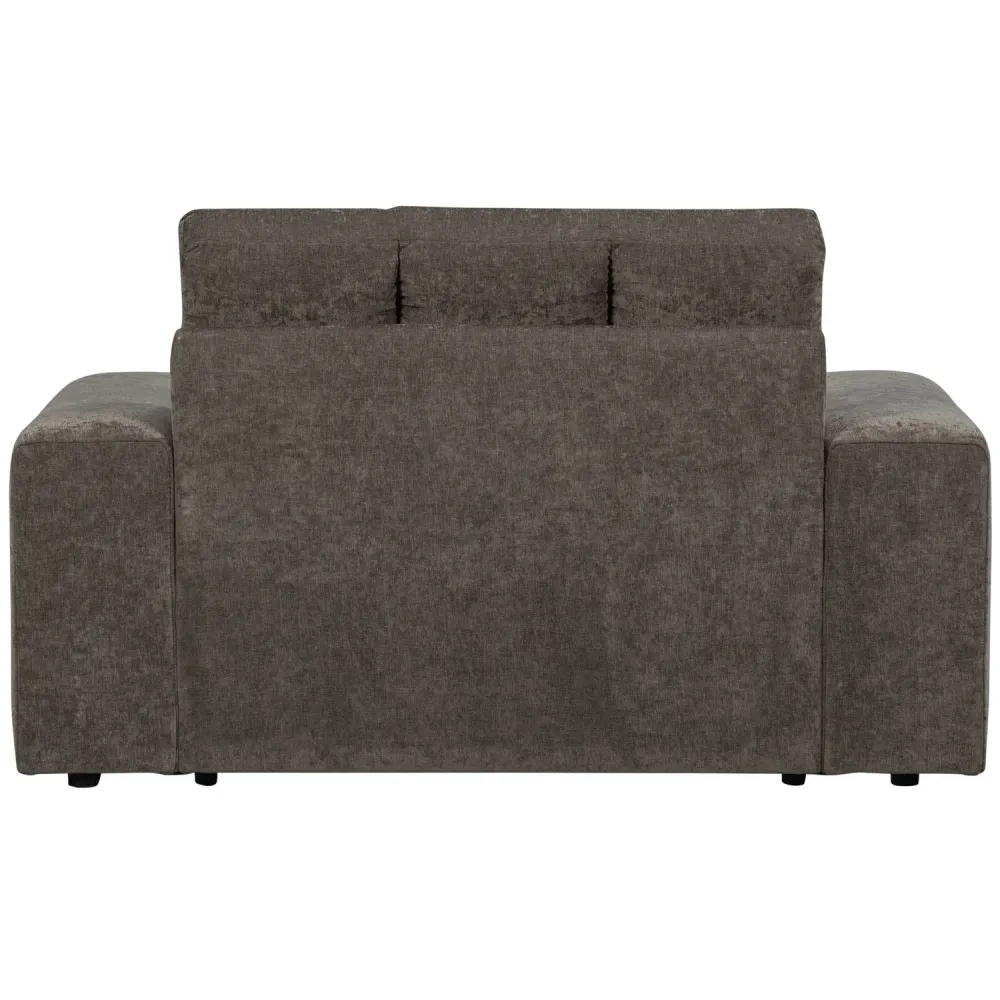 Pohovka loveseat DRUHÉ RANDE teplá šedá