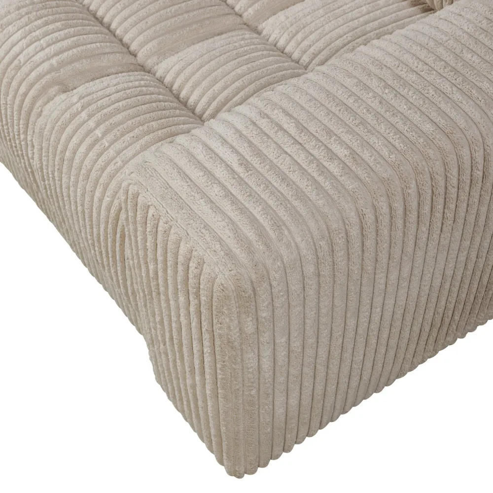 Pohovka loveseat SECOND DATE béžový samet