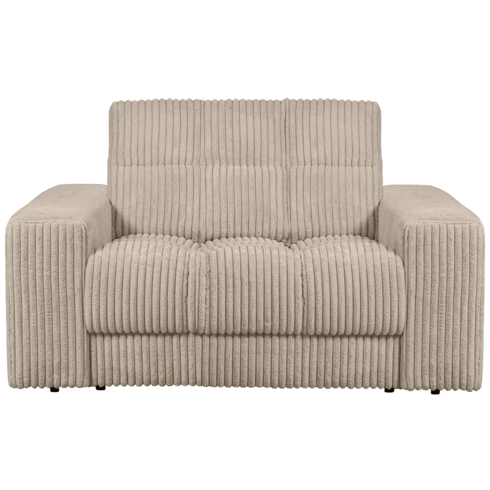 Pohovka loveseat SECOND DATE béžový samet