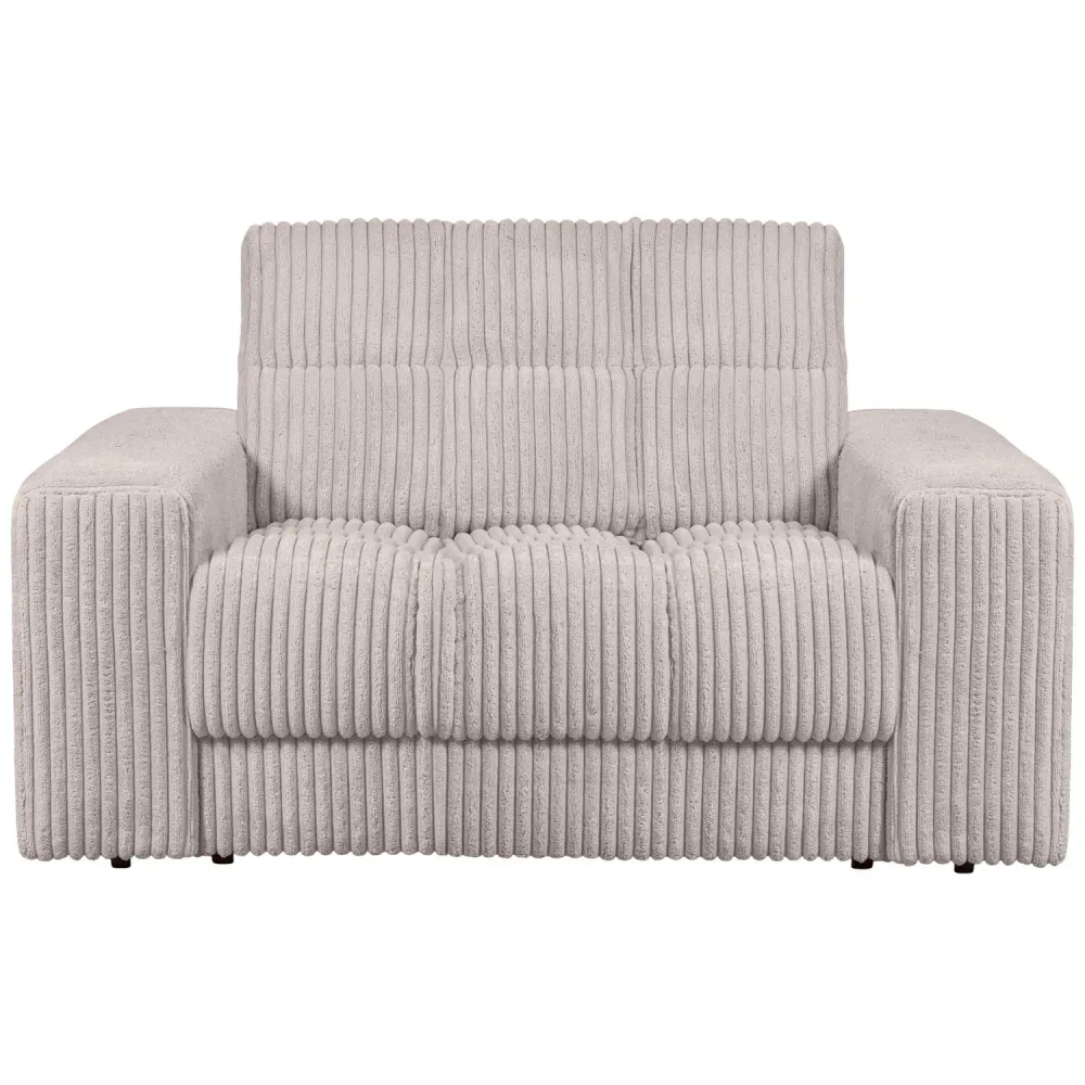 Pohovka loveseat SECOND DATE krémový štruks