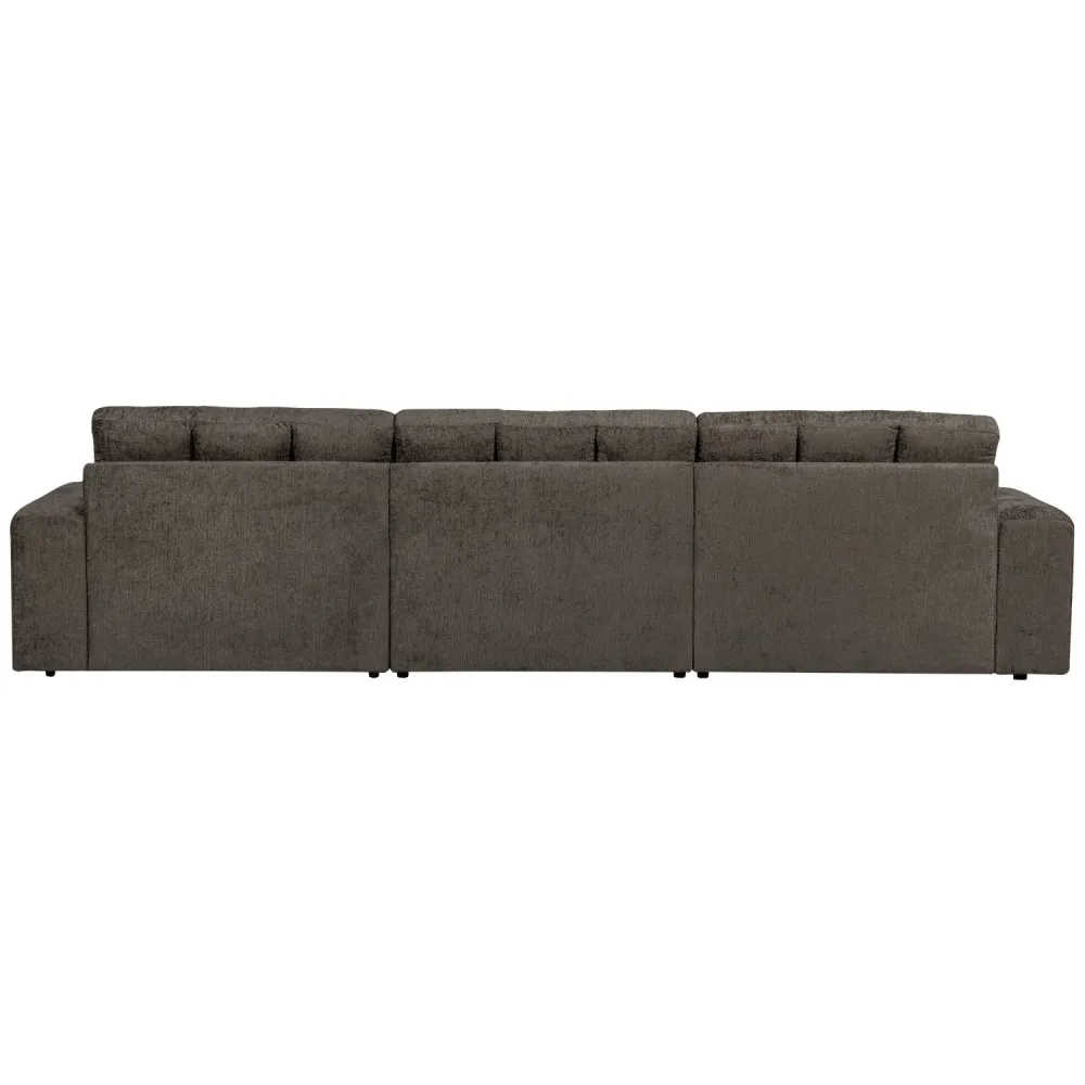 Pravostranný rohový gauč SECOND DATE - MOUNTAIN sametový