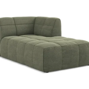 Pravostranný szezlong ALOHA olivový boucle