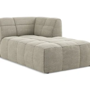 Pravostranný szezlong ALOHA taupe boucle