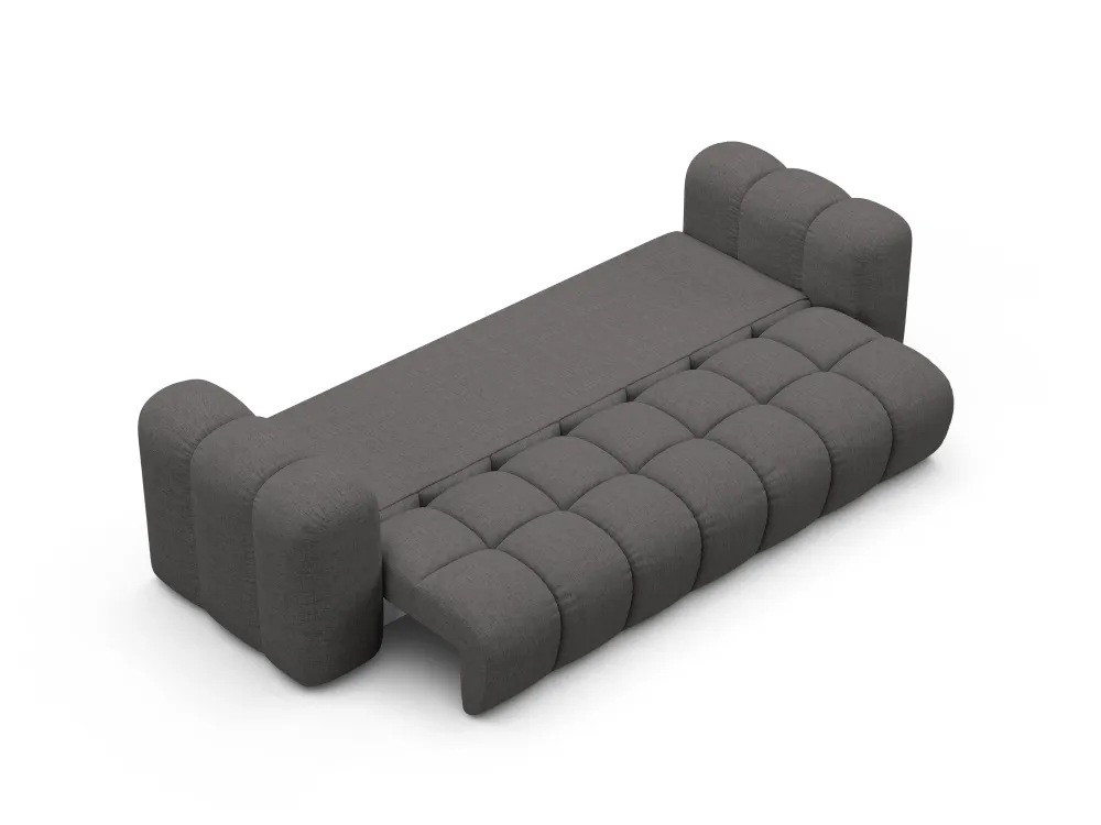 Sofa s funkcí spaní ASTRO šedý šenil