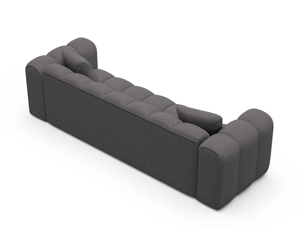 Sofa s funkcí spaní ASTRO šedý šenil