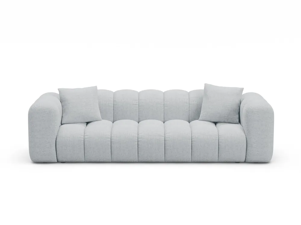 Sofa s funkcí spaní ASTRO světle šedý šenil